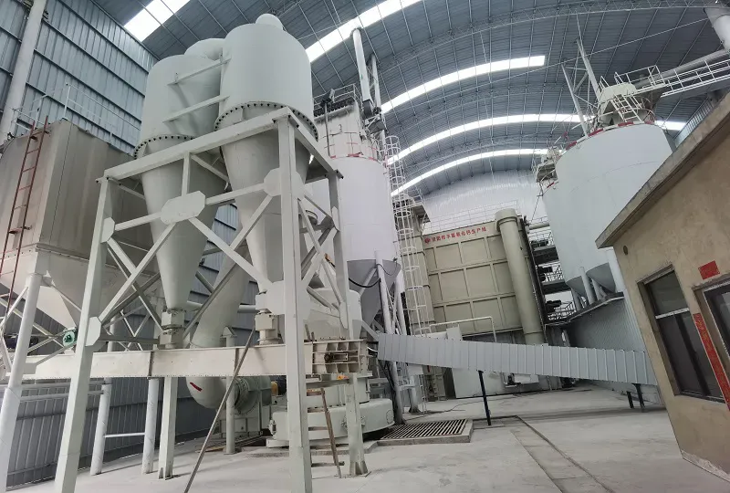 氢氧化钙生产车间